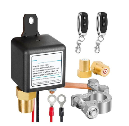 12V Universal Remote Battery Kill Switch For Car - AutoShieldSA