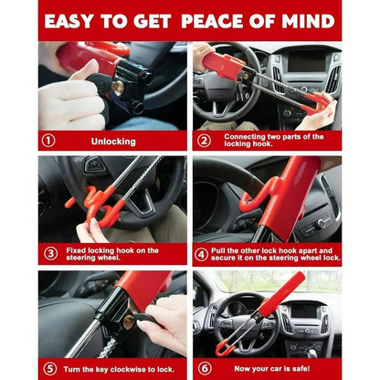 Steering Wheel Lock - Anti Theft Protection - AutoShieldSA